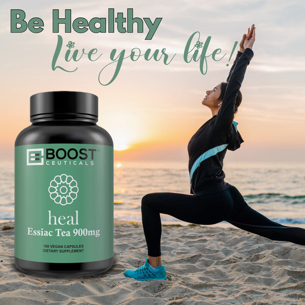 ESSIAC TEA 450mg 180 CAPSULES - Boostceuticals®