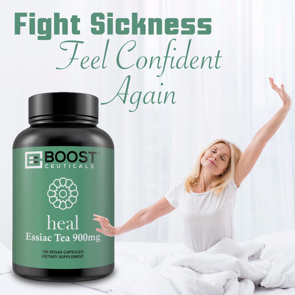 ESSIAC TEA 450mg 180 CAPSULES - Boostceuticals®