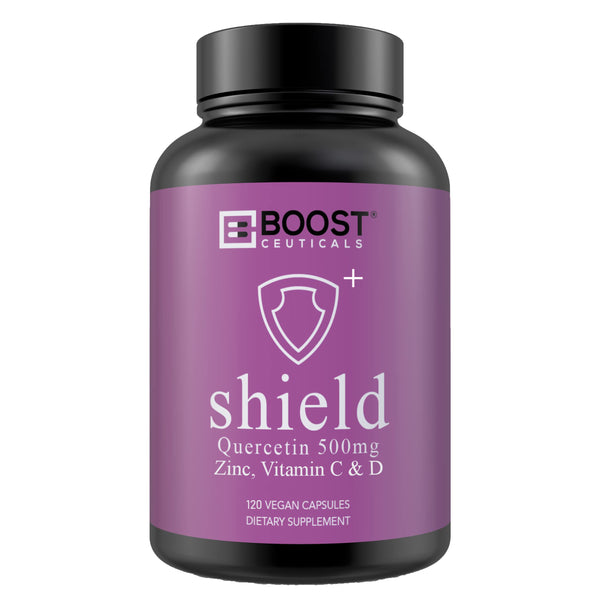 QUERCETIN WITH VIT. C & ZINC 120 CAPSULES - Boostceuticals®