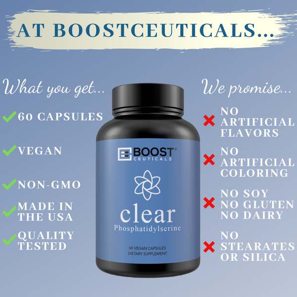 PHOSPHATIDYLSERINE COMPLEX PS500 - Boostceuticals®