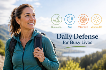 The Surprising Reason Quercetin + Zinc + C + D3 Works 10x Better Than Taking Them Alone