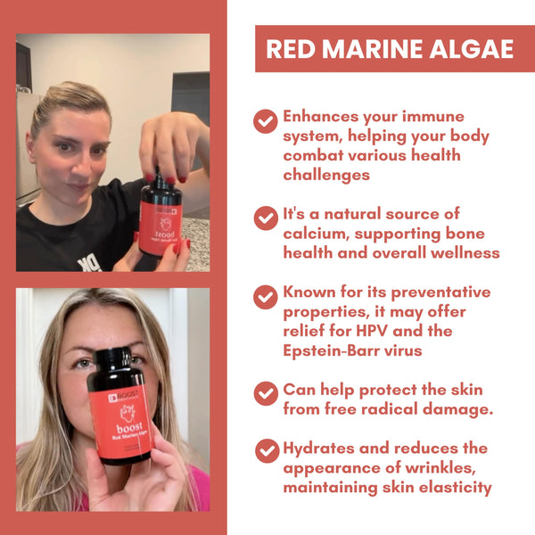 non-GMO red marine algae capsules