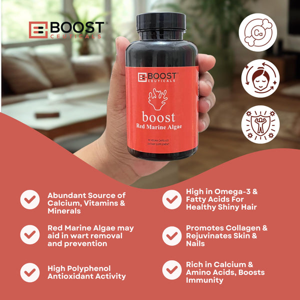 non-GMO red marine algae capsules