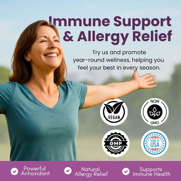 quercetin immune support vegan