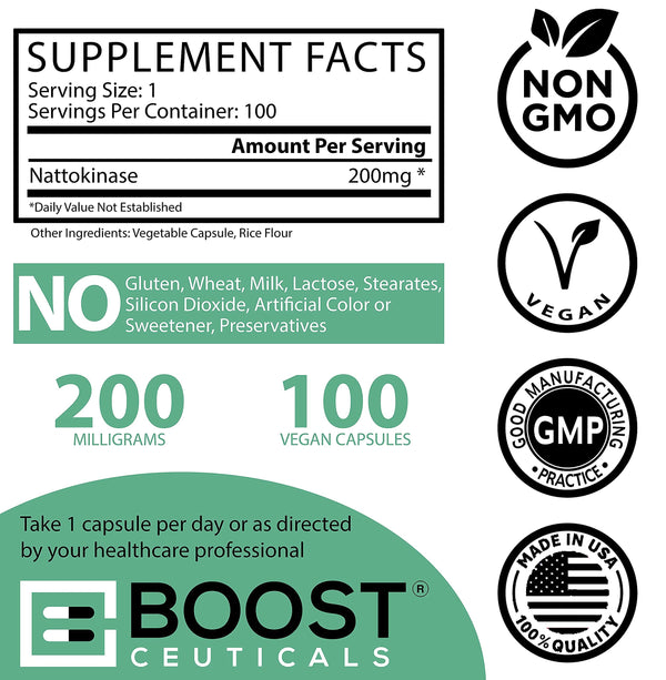 non-GMO nattokinase capsules