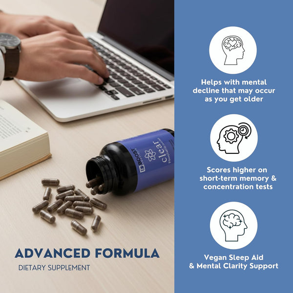 BoostCeuticals Phosphatidylserine – Brain Supplement for Memory & Focus – Vegan Sleep Aid with Ginkgo & Mental Clarity Support