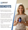 BoostCeuticals Phosphatidylserine – Brain Supplement for Memory & Focus – Vegan Sleep Aid with Ginkgo & Mental Clarity Support - Boostceuticals®