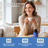 Phosphatidylserine Brain Supplement – Memory, Focus & Restful Sleep Support – Vegan with Ginkgo