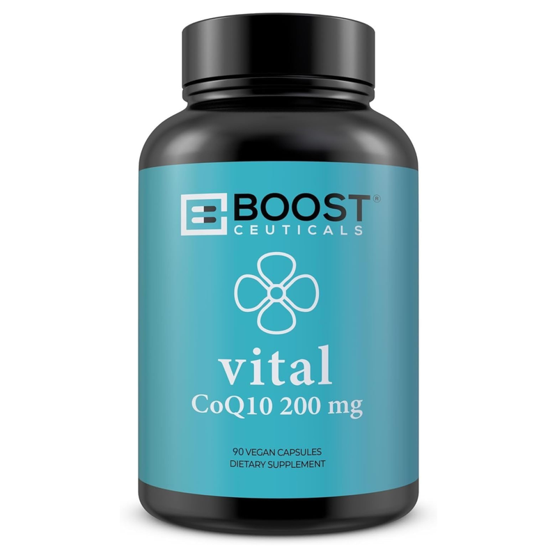 CoQ10 200mg – Cellular Energy & Heart Health Support - 90 Capsules