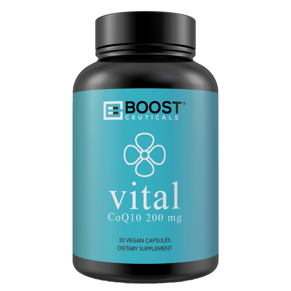 COQ10 WITH BIOPERINE - 200 MG 30 CAPSULES - Boostceuticals®