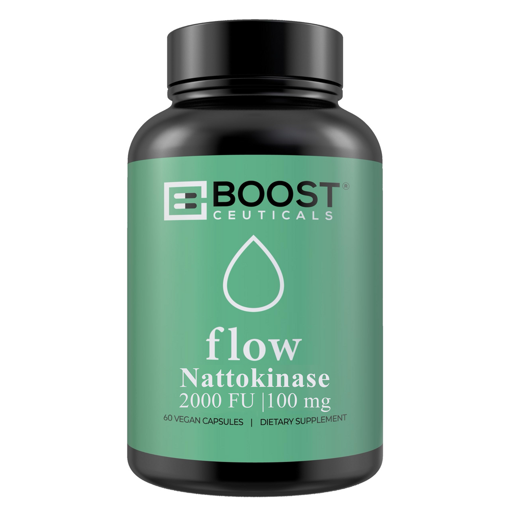 Nattokinase 2000FU Blood Flow Optimizer Advanced Cardiovascular Support – For Healthy Circulation & Heart Vitality - Boostceuticals®