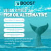 Plant Based Algae Omega 500mg 60 Capsules - Boostceuticals®